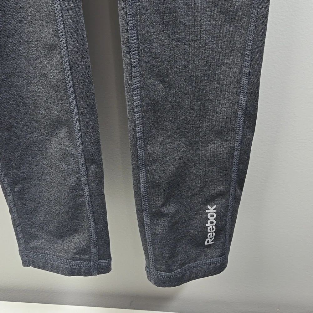 Reebok Black and Gray actiwear leggings